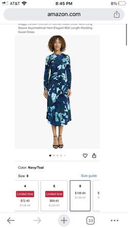 Maggy London Size 8 Amazon Nordstrom Rack