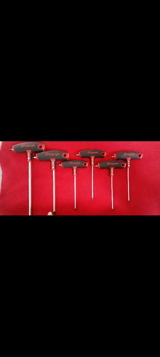 Snap-On Standard Hex T-handle Wrenches 
