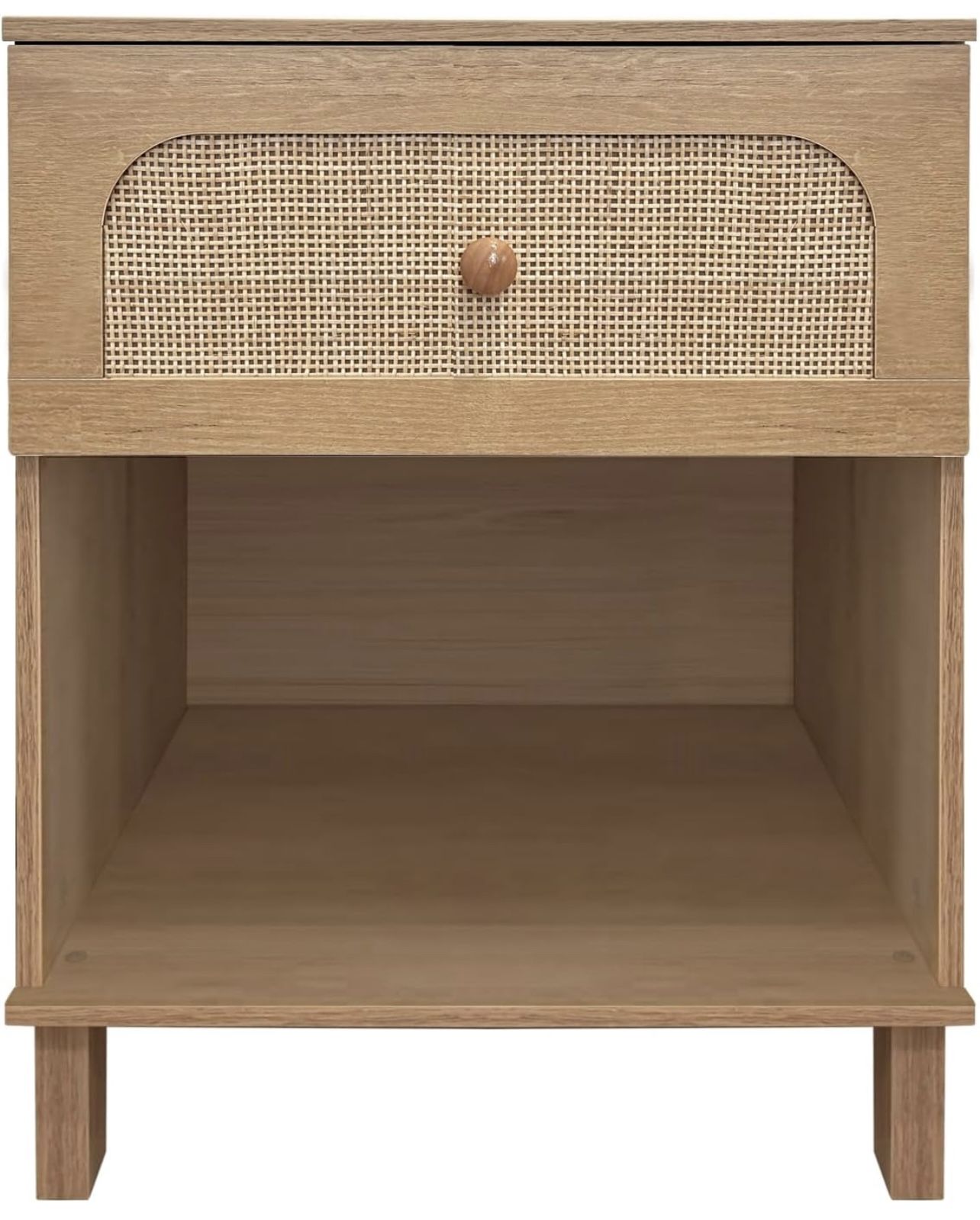 Drawer Dresser for Bedroom, Modern Wooden Chest of Drawers with Metal Handles, Anti-Tipping Design, Sturdy and Stable Storage Organizer for Living Roo