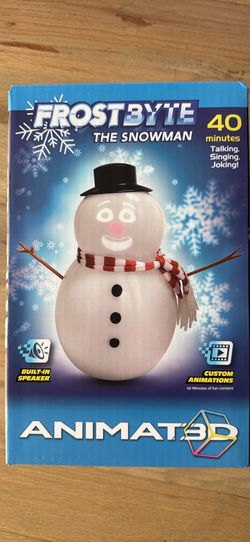 Frostbyte 12" Animated Talking Snowman