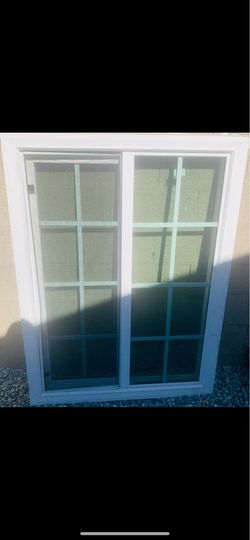 White Sliding Windows