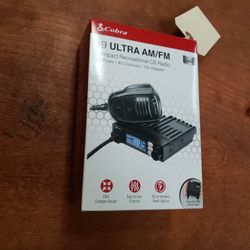NEW Cobra 19 Ultra AM/FM Compact CB Radio 