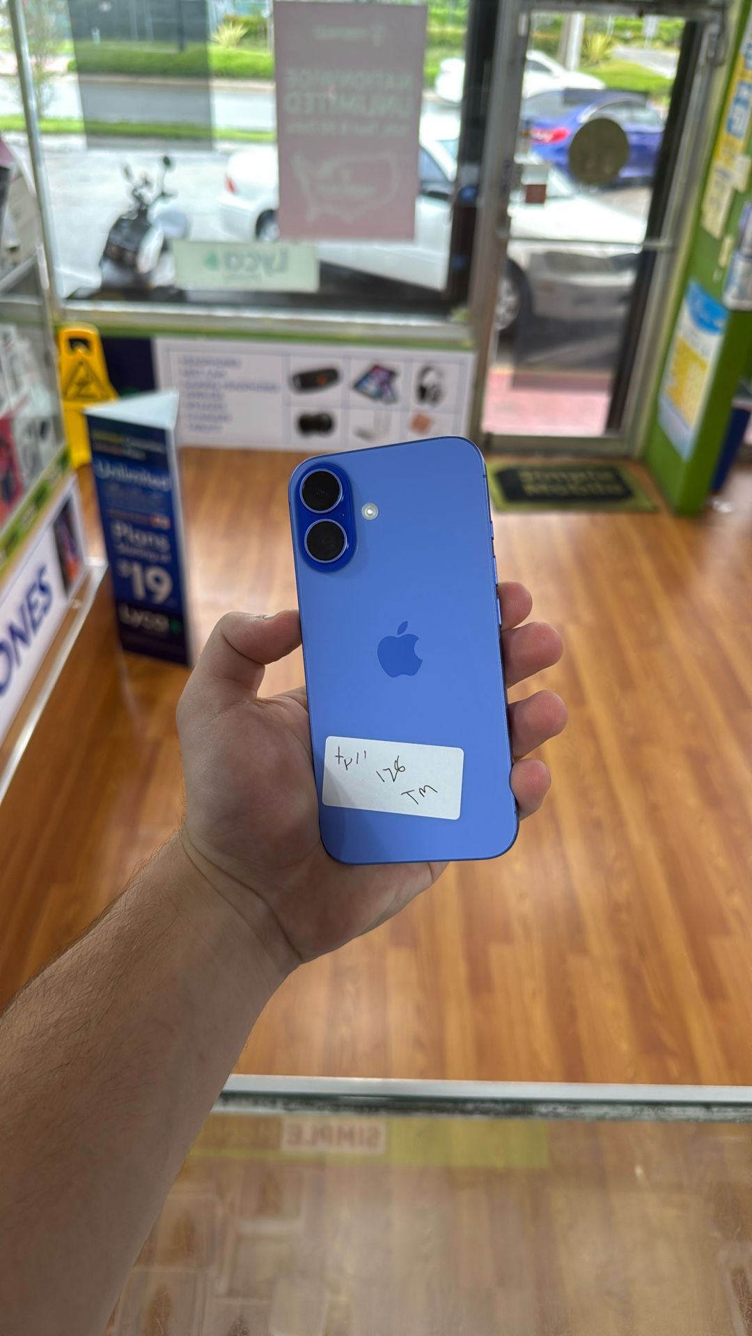 iPhone 16 128GB T-Mobile Only Used Blue