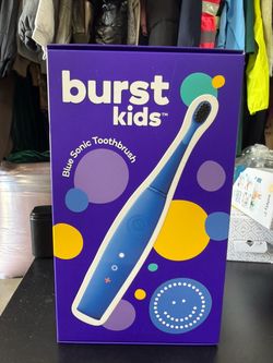 Burst Kids & Toddlers Electric Toothbrush (Blue)