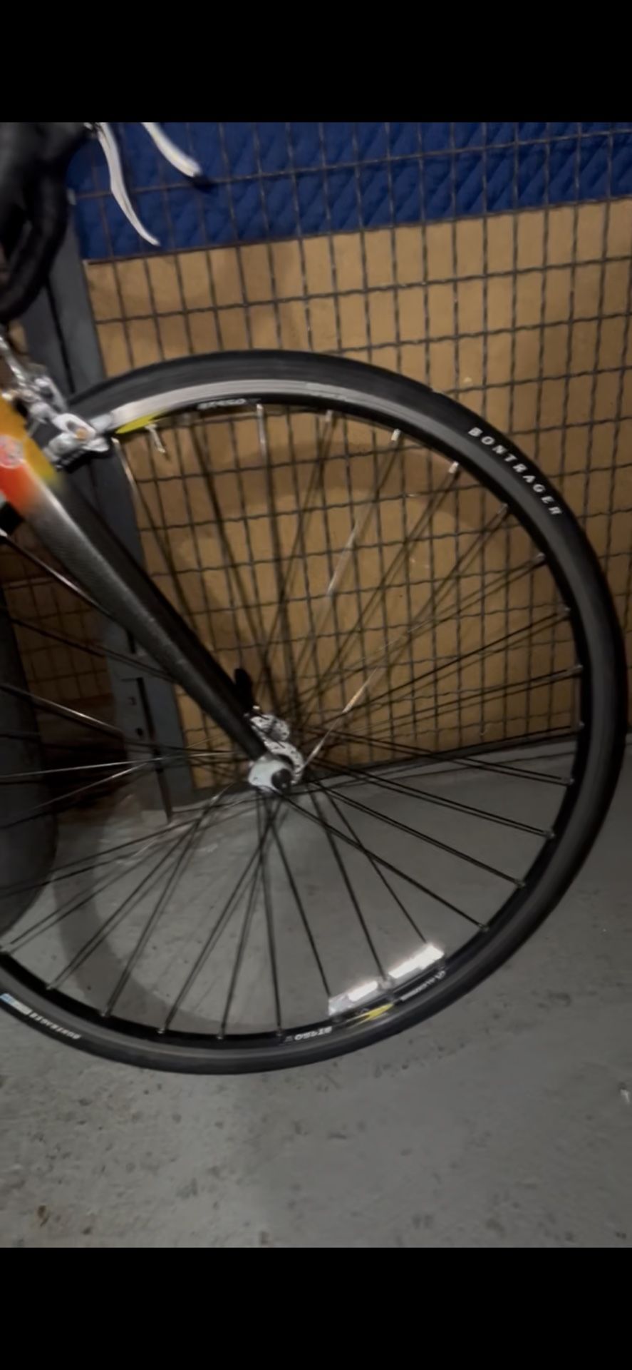 A trek racing bike