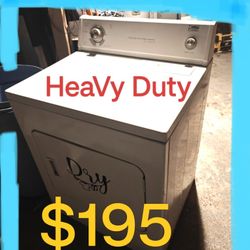 $195'DRYER HuGe / Stove Stackable Washer Fridge