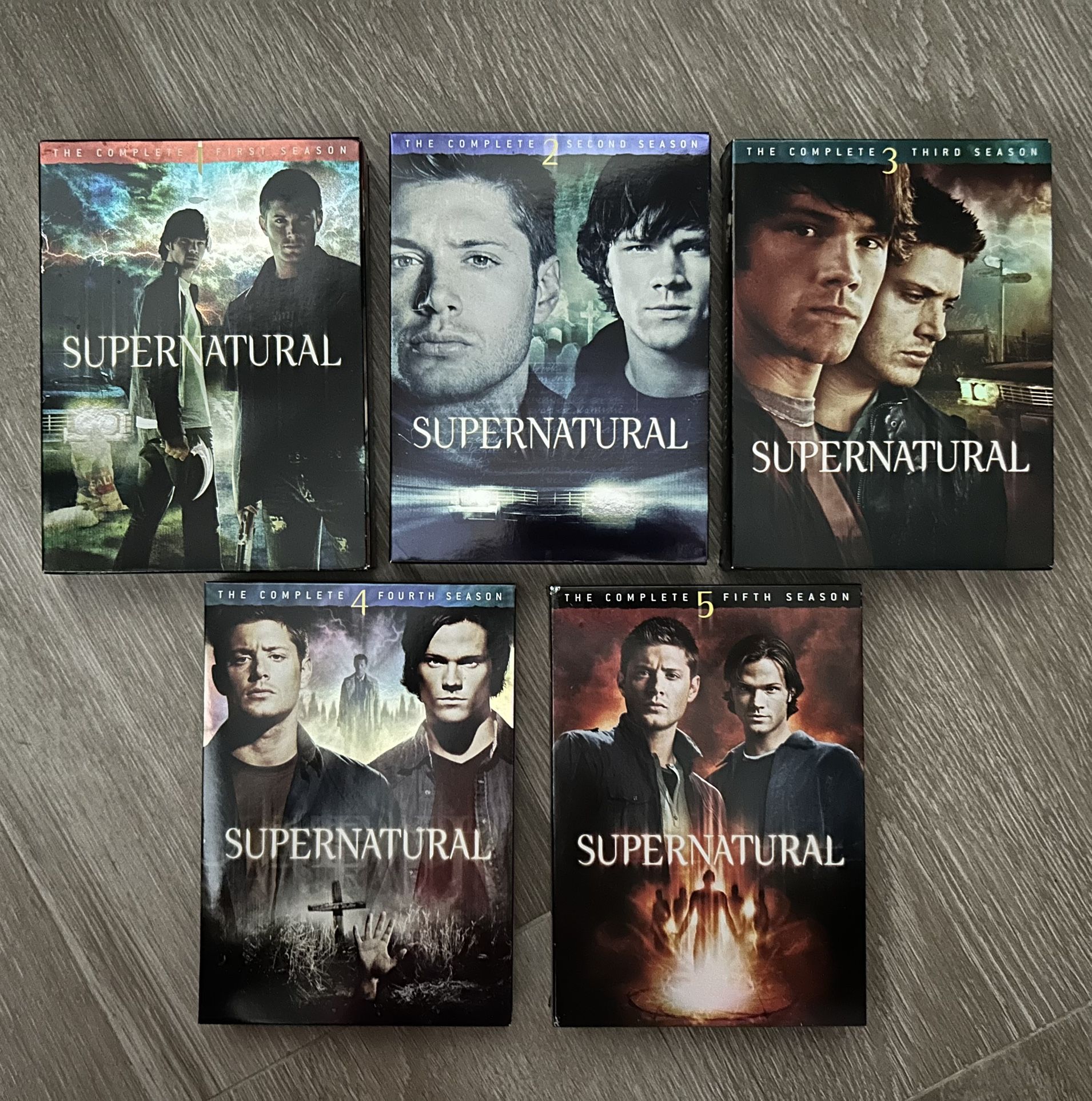 Supernatural TV Series DVDs Season 1 2 3 4 5