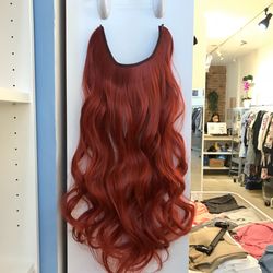 22” Fish line band halo hair extension
