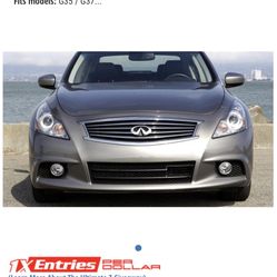 G37s Front Bumper Sports 