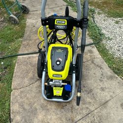 Ryobi premium eléctric pressure whasher 2500 psi 1.2gmp