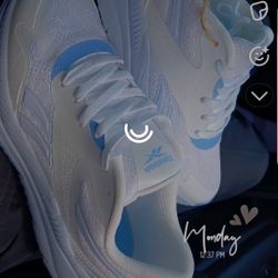 Reebok Baby Blue And White 