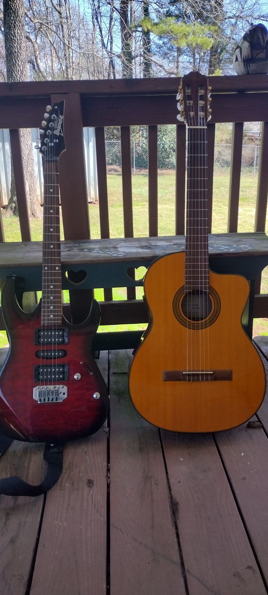 2 guitars for sale