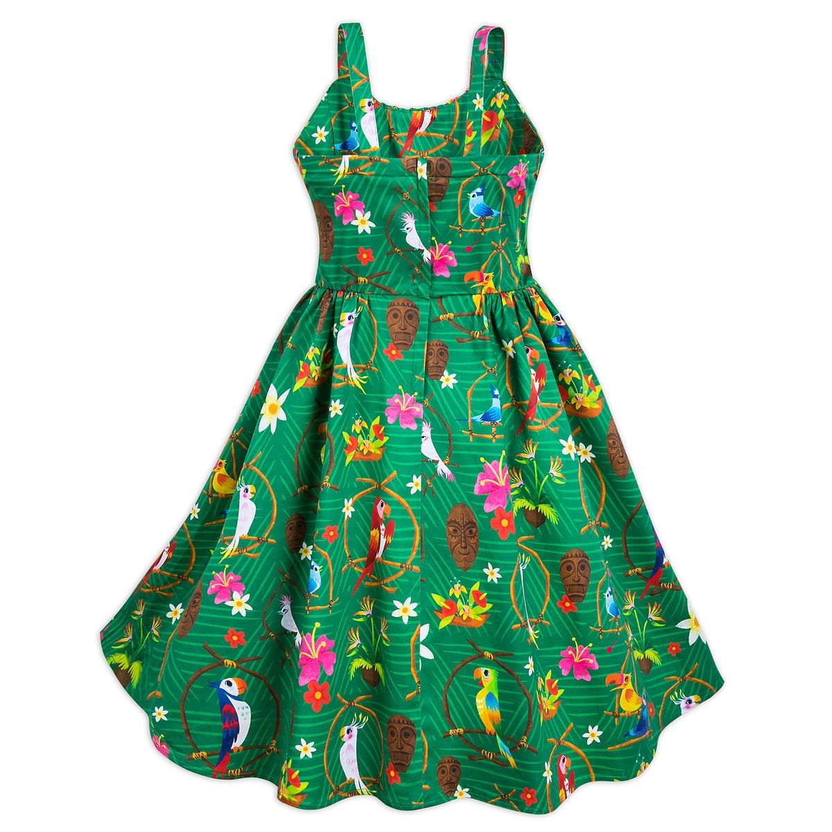 Disney Enchanted Tiki Room Dress Pinup Size M