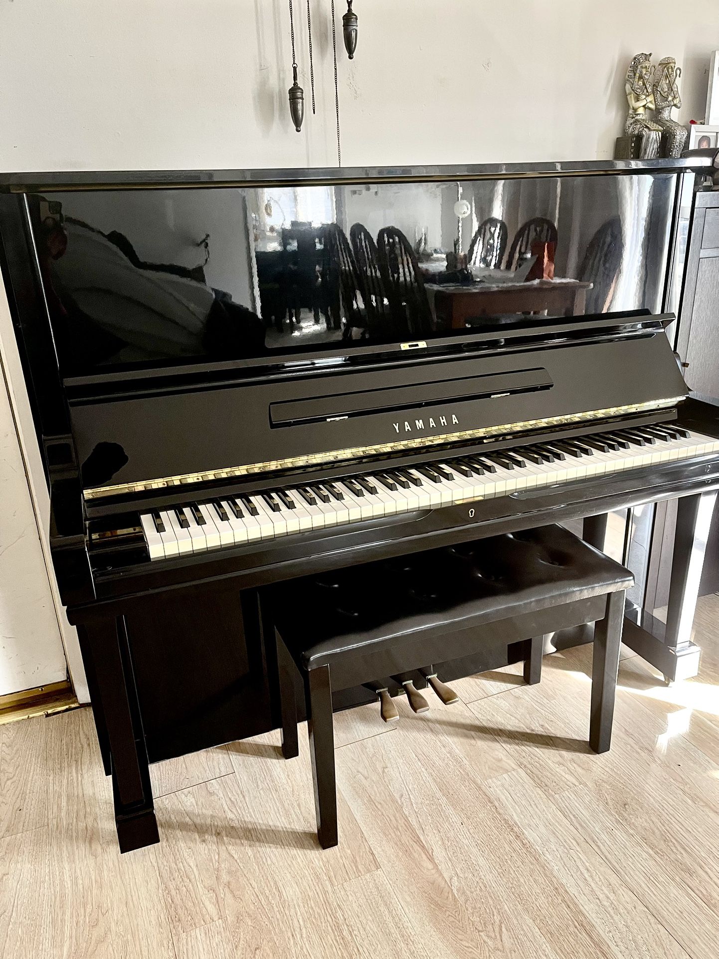 1988 Yamaha U3 Upright Piano