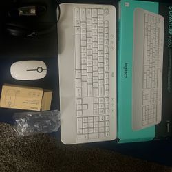 Wireless Keyboard, Mouse, & Headset 