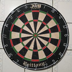 Brittany 18" Professional Bristle Dart Board