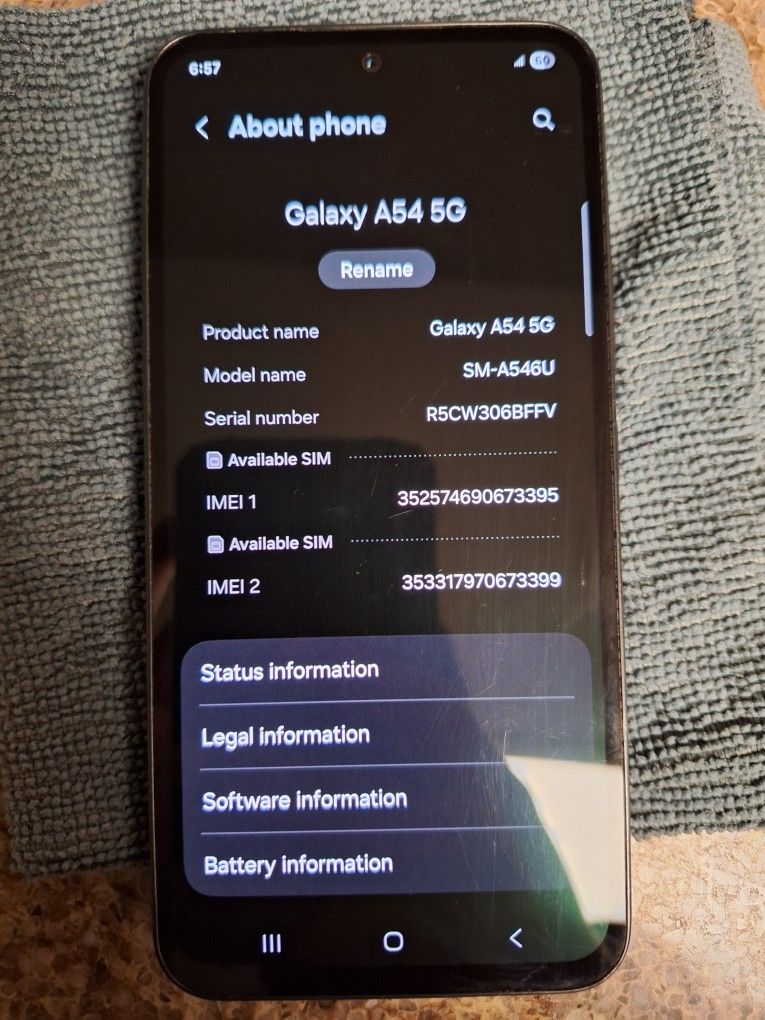 Samsung Galaxy A54 5g