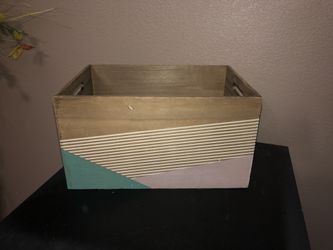 Brand new wooden basket