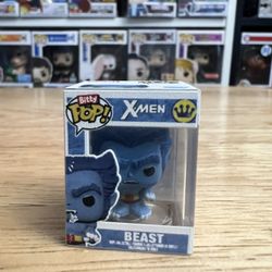 LE CHASE BITTY 1" Beast Funko Pop X-Men Marvel Comics Books Mutants '97 Disney