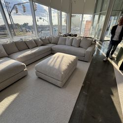 Sectional Chaise Sofa Loveseat 