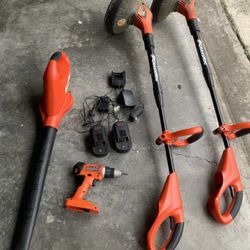 Black And Decker, Cordless Yard Tools And Drill for Sale in Wesley Chapel,  FL - OfferUp