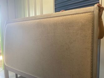 Free queen bed frame.  Very good condition