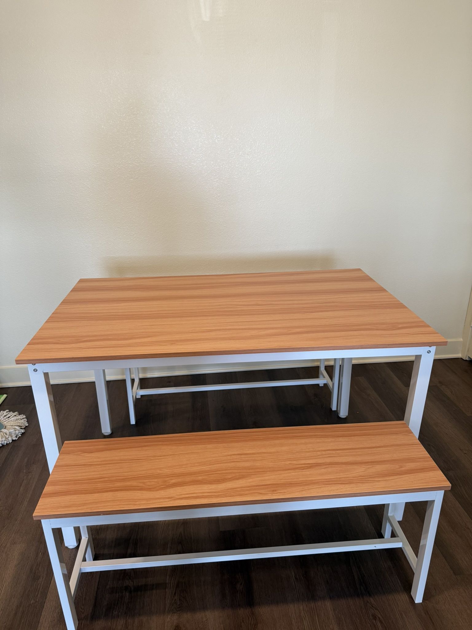 Dining Table & 2 Benches