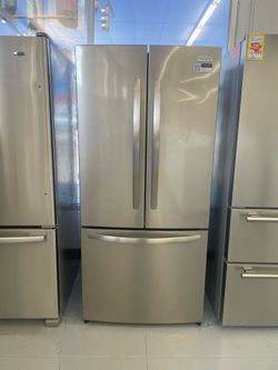 Frigidaire 31.5 in. 18 cu. ft. Counter Depth French Door Refrigerator in Fingerprint-Resistant Stainless Look