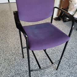 Steelcase Player Bar Height Chair - Lavender/Purple