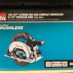 Makita 18V LXT Brushless 6 1/2 Circular Saw (Tool-Only) $160
