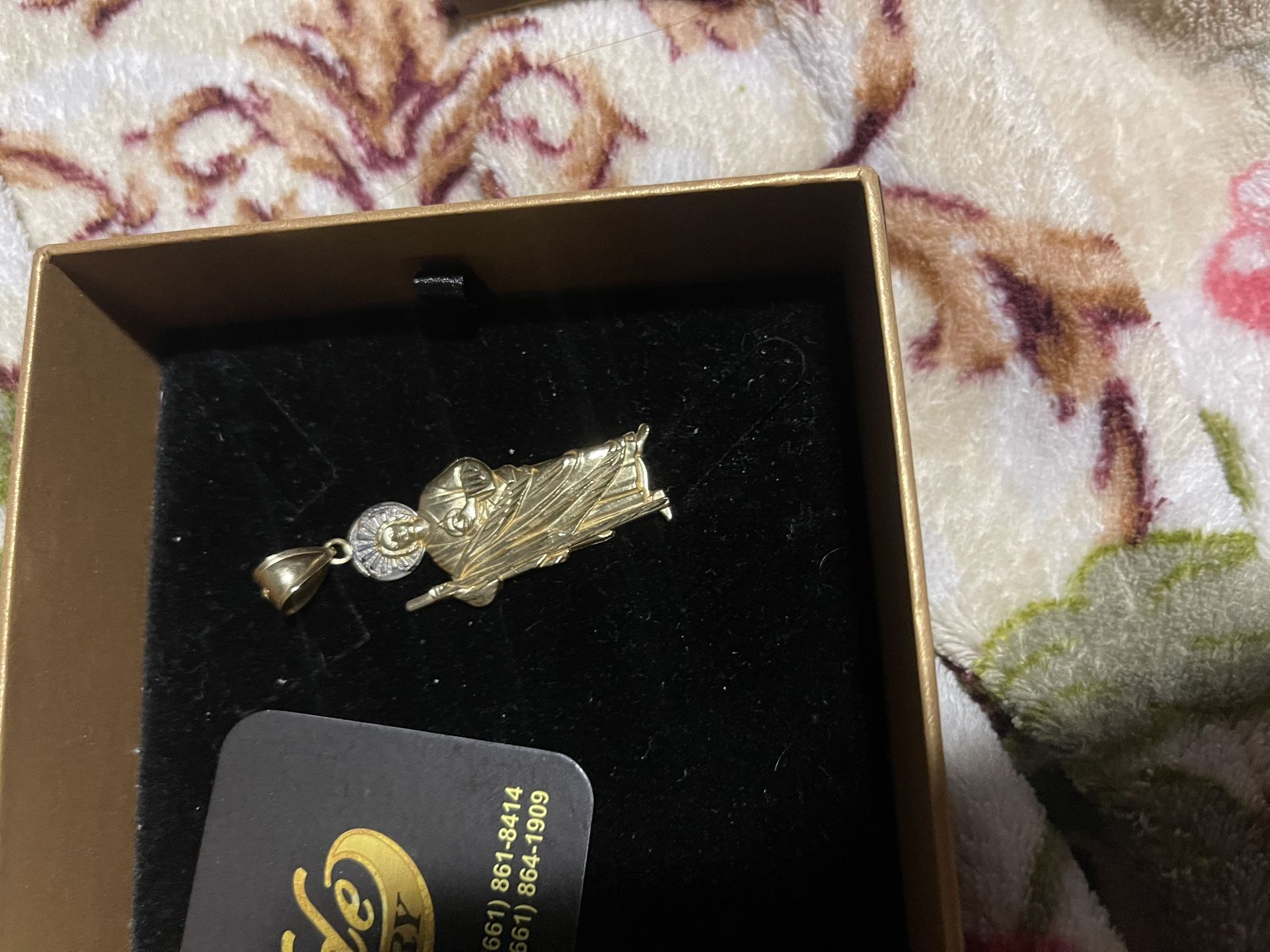 14k San Judas Pendant