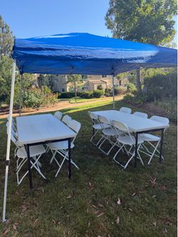 Chairs and tables