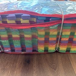 Colorful Interlocking Foam Play Mats – 26 Piece Set with Storage Case