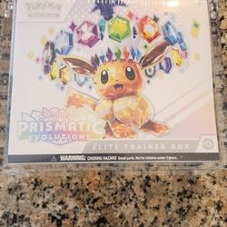 Pokemon Prismatic Evolution Elite Trainer Box (ETB)