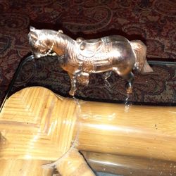 5" Bronze Horse Statue