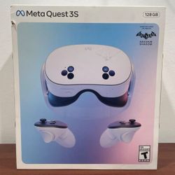 Meta quest 3S 128gb Batman Arkham shadow included floor model