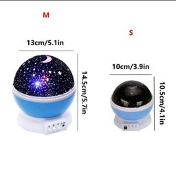 Star Master Dream Rotating Star Projection Lamp – Brand New
