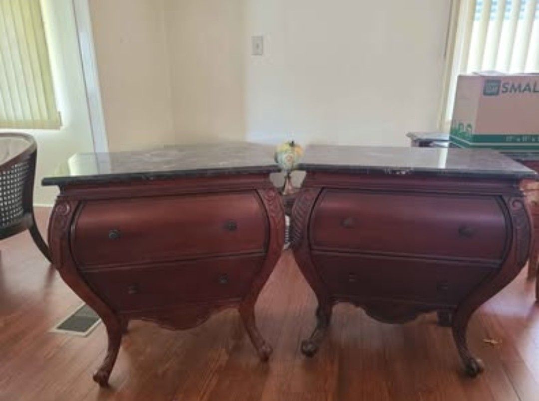 2 Side Tables Or Nightstand