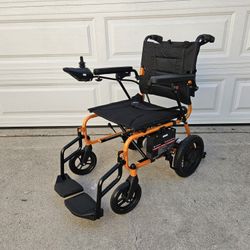 Stylish Lightweight Folding Electric Power Wheelchair