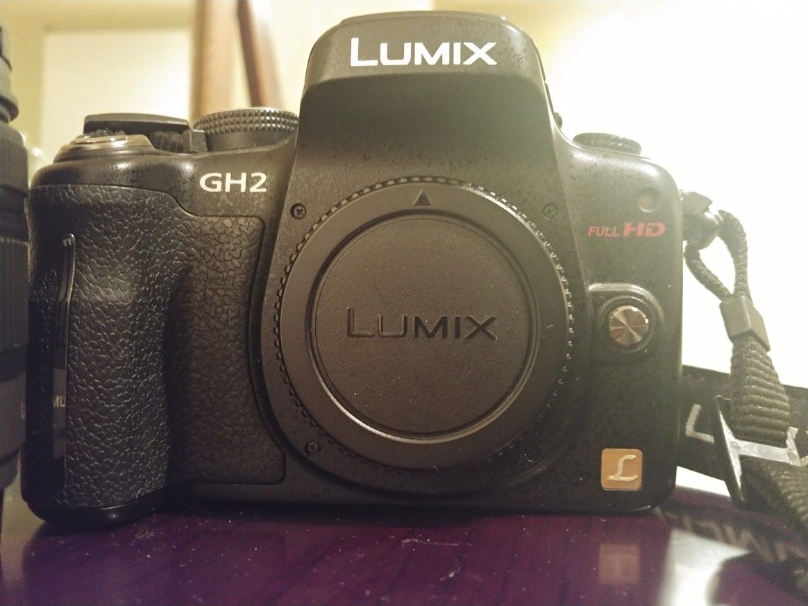 Panasonic Lumix DMC-GH2 16MP Digital camera with G Vario 14-42mm f/3.5-5.6 ASPH MRGA OIS Zoom lens H-FS014042