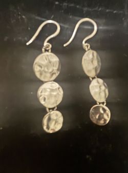 Sterling silver never worn Earrings 