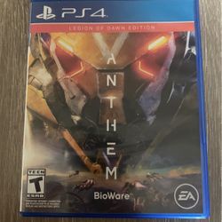 Anthem PS4