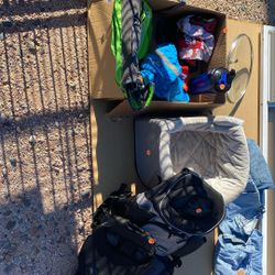 Assorted Dog Clothes And Accessories 