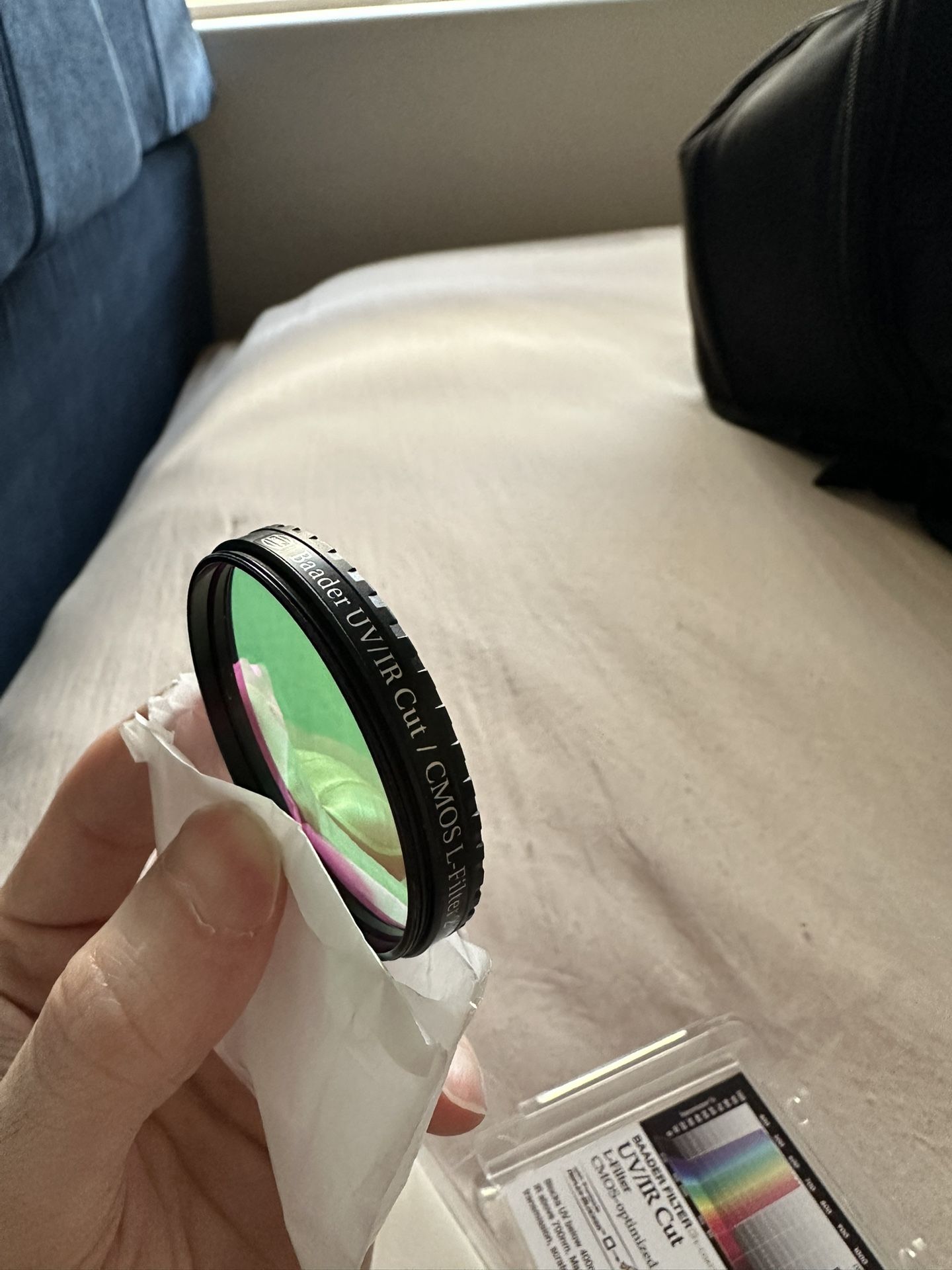 Baader CMOS Optimized UV/IR Cut L Filter Mounted