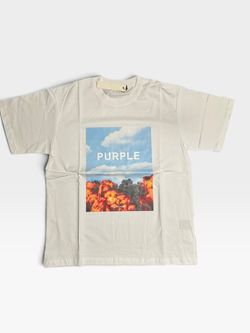 Purple Brand Above & Below Graphic T-Shirt
