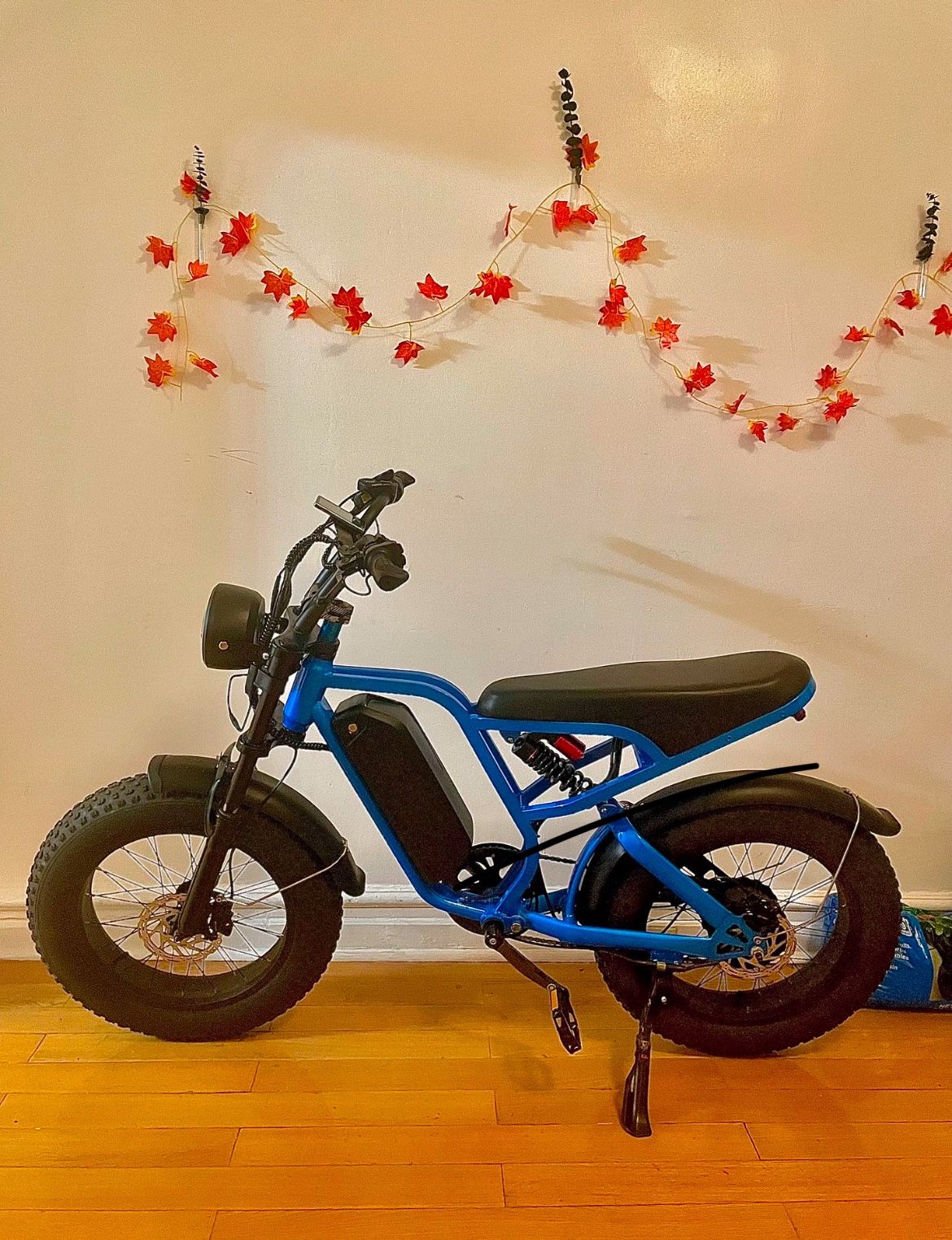 Bluvall Su80 1500w 32mph Electric Moped Ebike