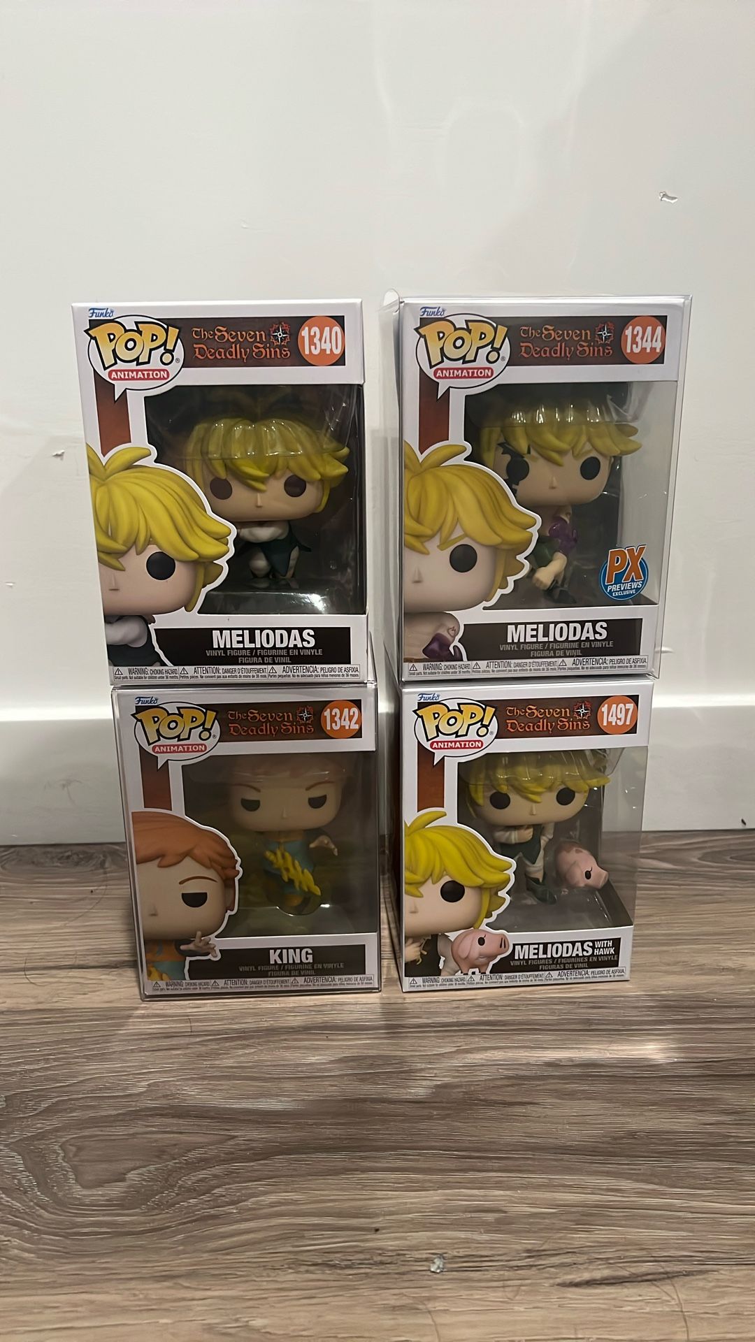 The Seven Deadly Sins Funko Pop Bundle
