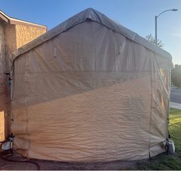10x20 Canopy Tent – Beige/Tan
