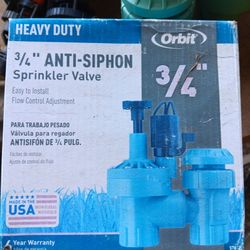 3/4" ANTI SIPHON SPRINKLER VALVE 