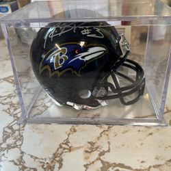 Matt Stover Autographed Baltimore Ravens Mini Helmet
